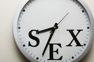 زمان رابطه جنسی